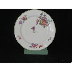 Syracuse Old Haarlem Salad Plate (s)‎ Green Trim Flowers Harlem